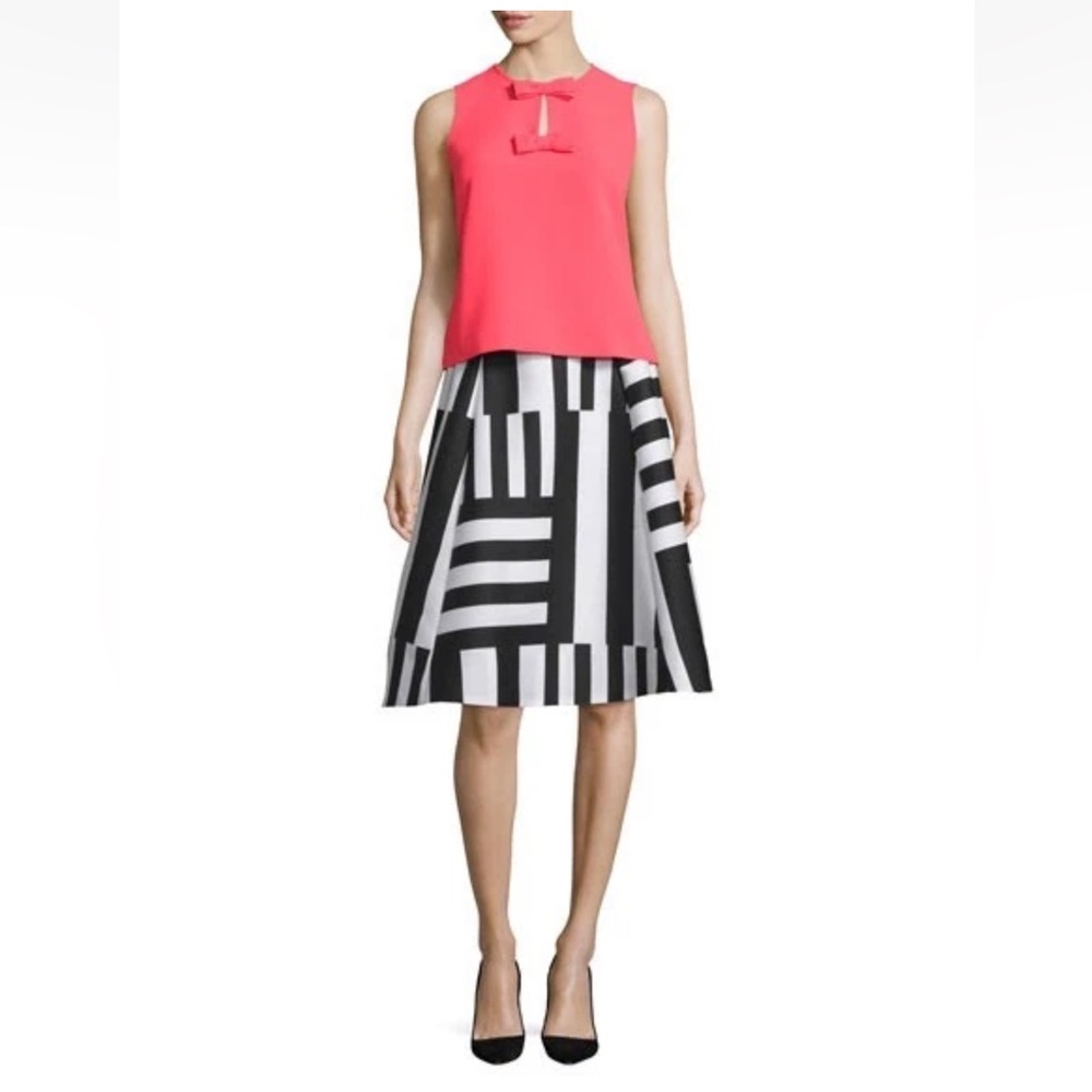 Kate Spade multi stripe midi skirt new with tags - Picture 3 of 9